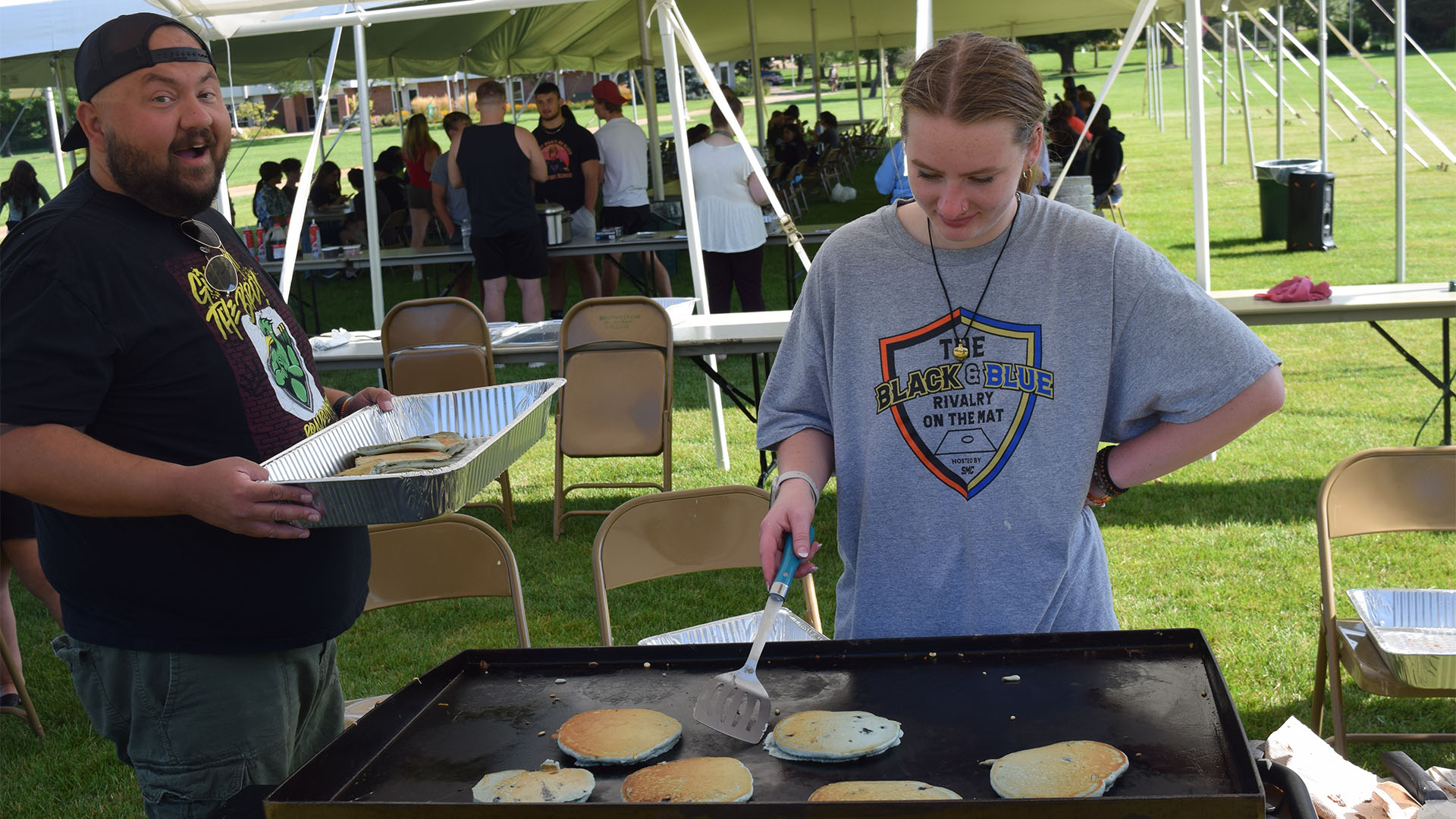 Pancake Palooza is one tasty part of Welcome Week at SMC!