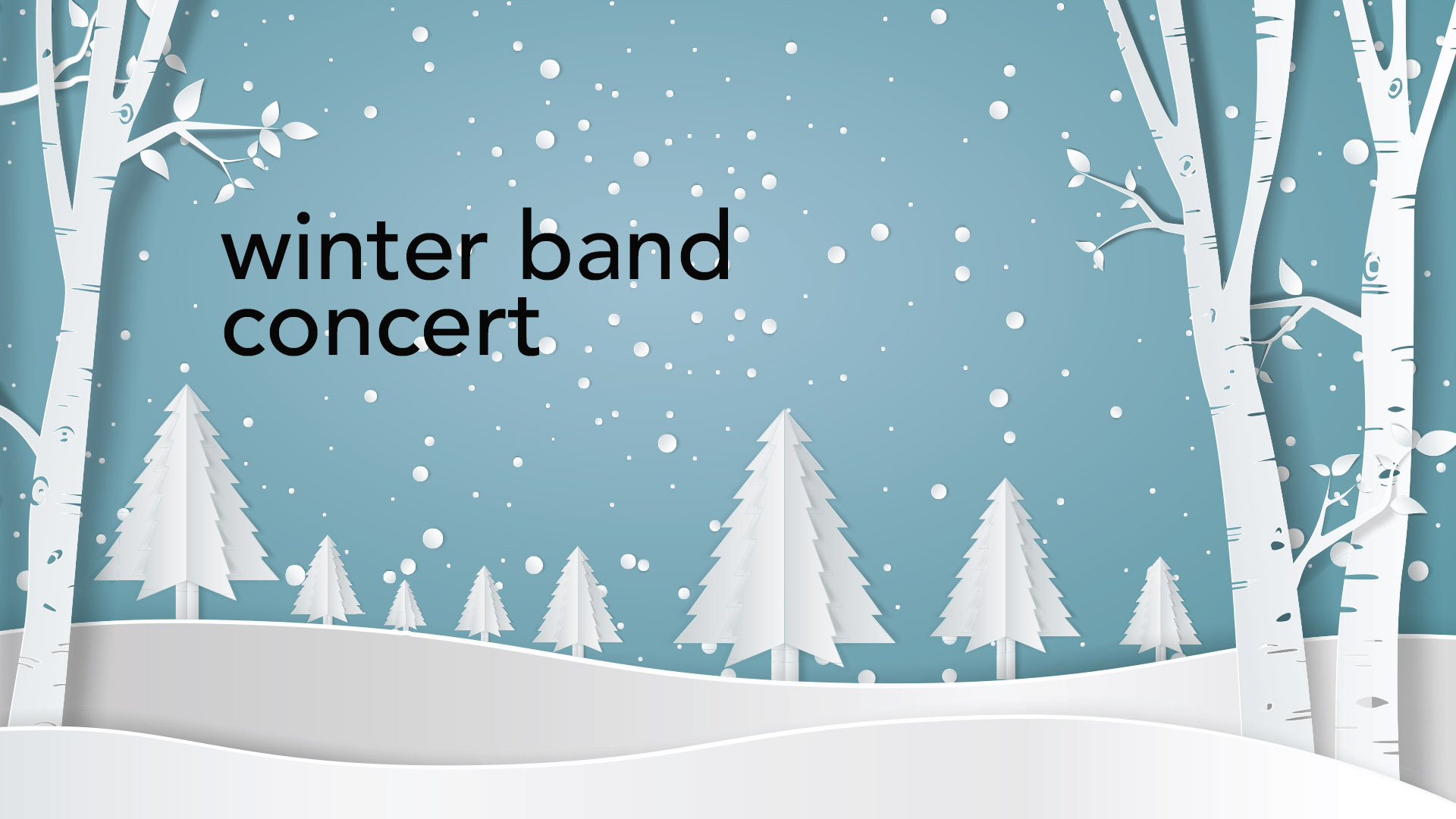 Winter Band Concert: 