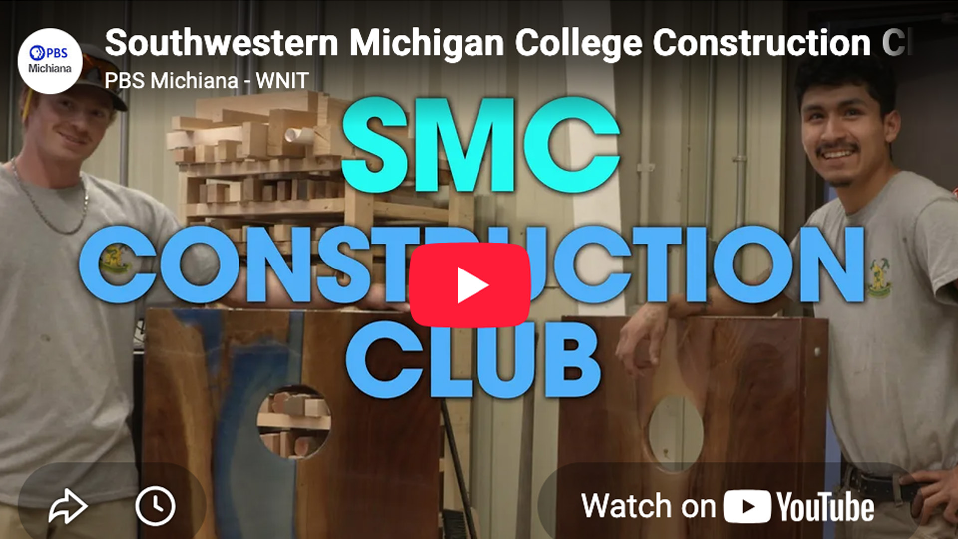 Students in the Construction Trades Green Technology program get additional hands-on experience in the SMC Construction Club.