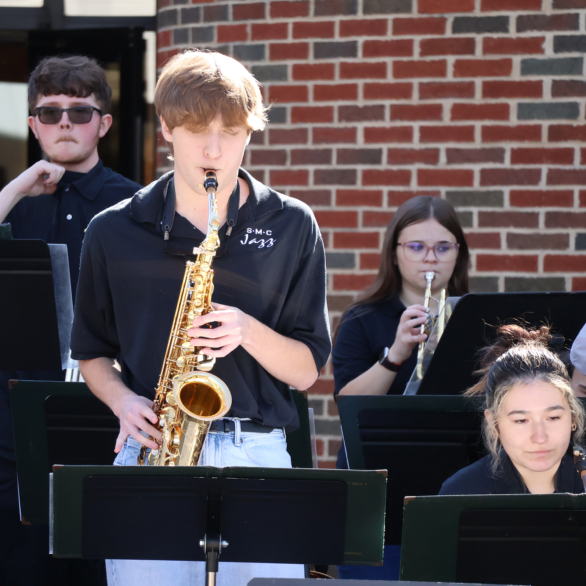 Andrew Culver, alto sax, Three Rivers