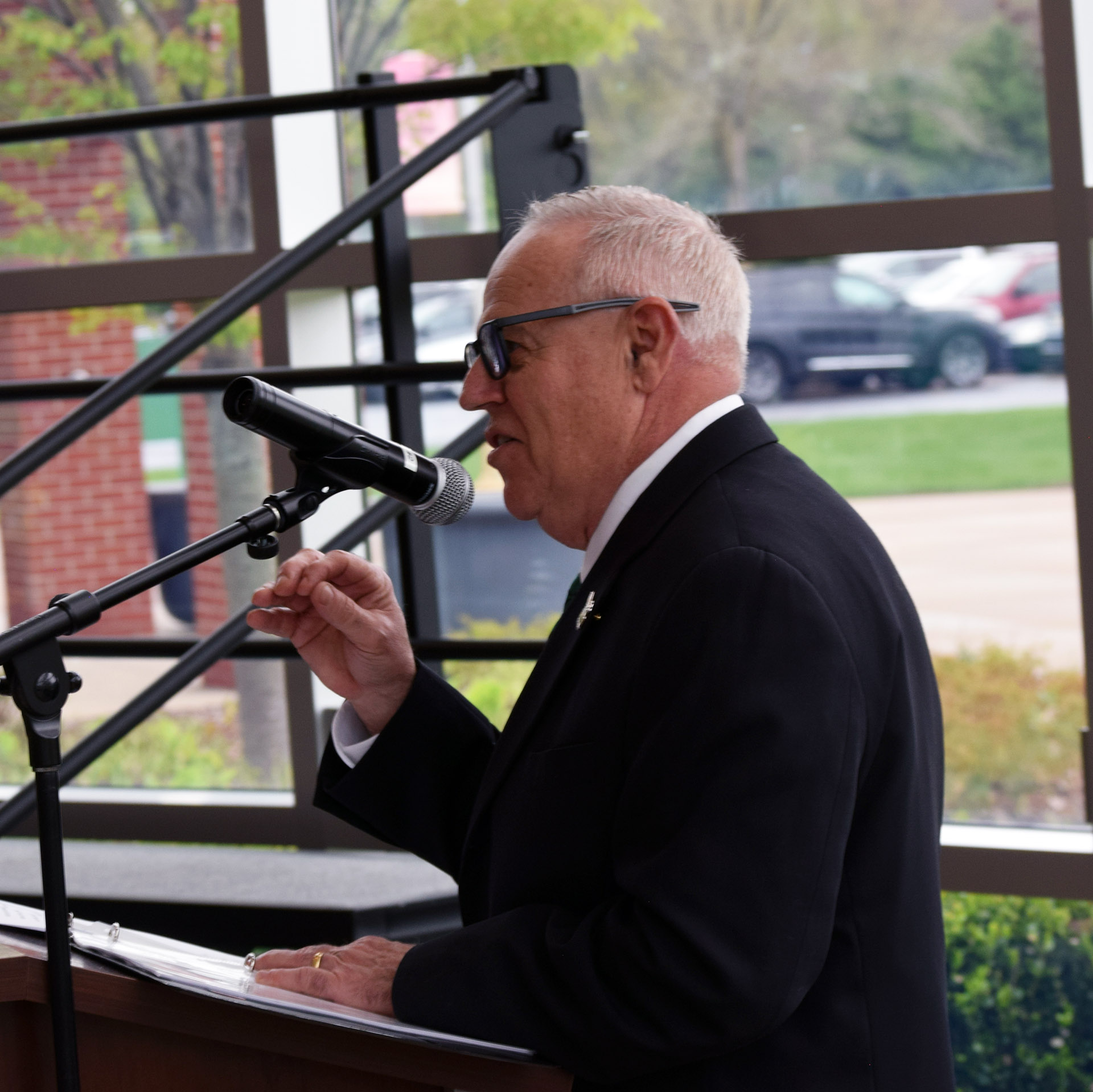Board of Trustees Chairman Tom Jerdon