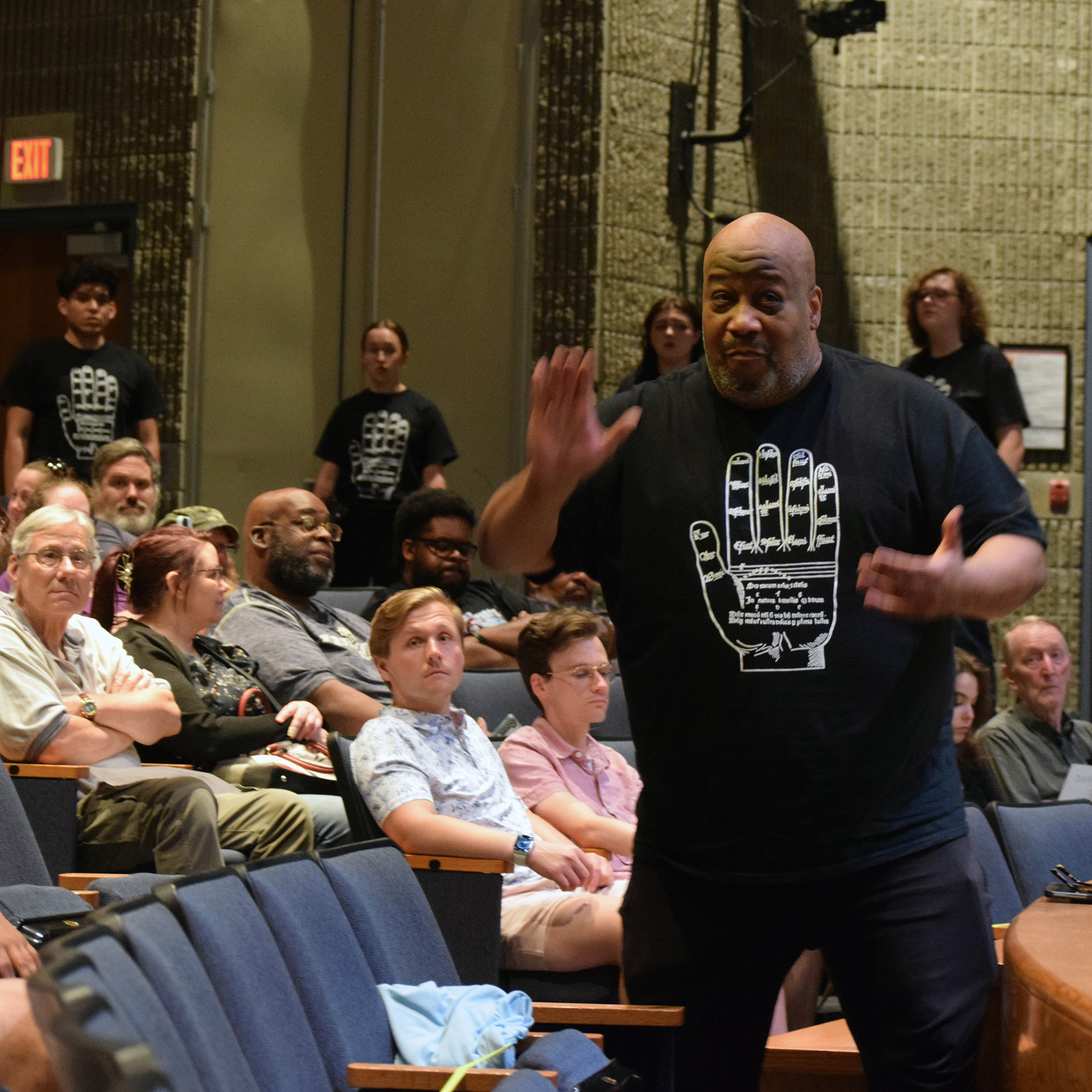 Choral workshop surrounds audience, clinician Stacey V. Gibbs