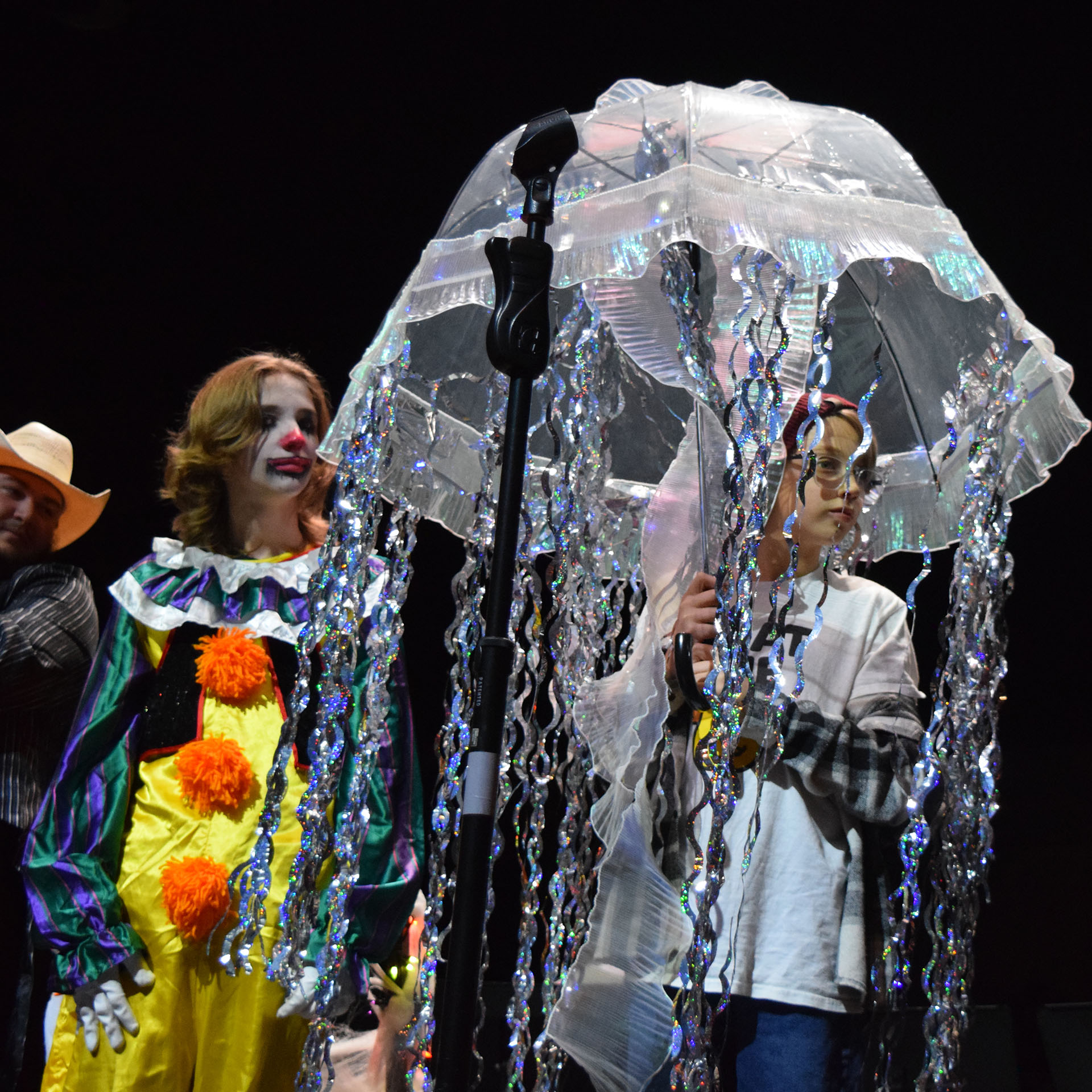 Jude Skinner, 12, of Niles, dressed as a jellyfish