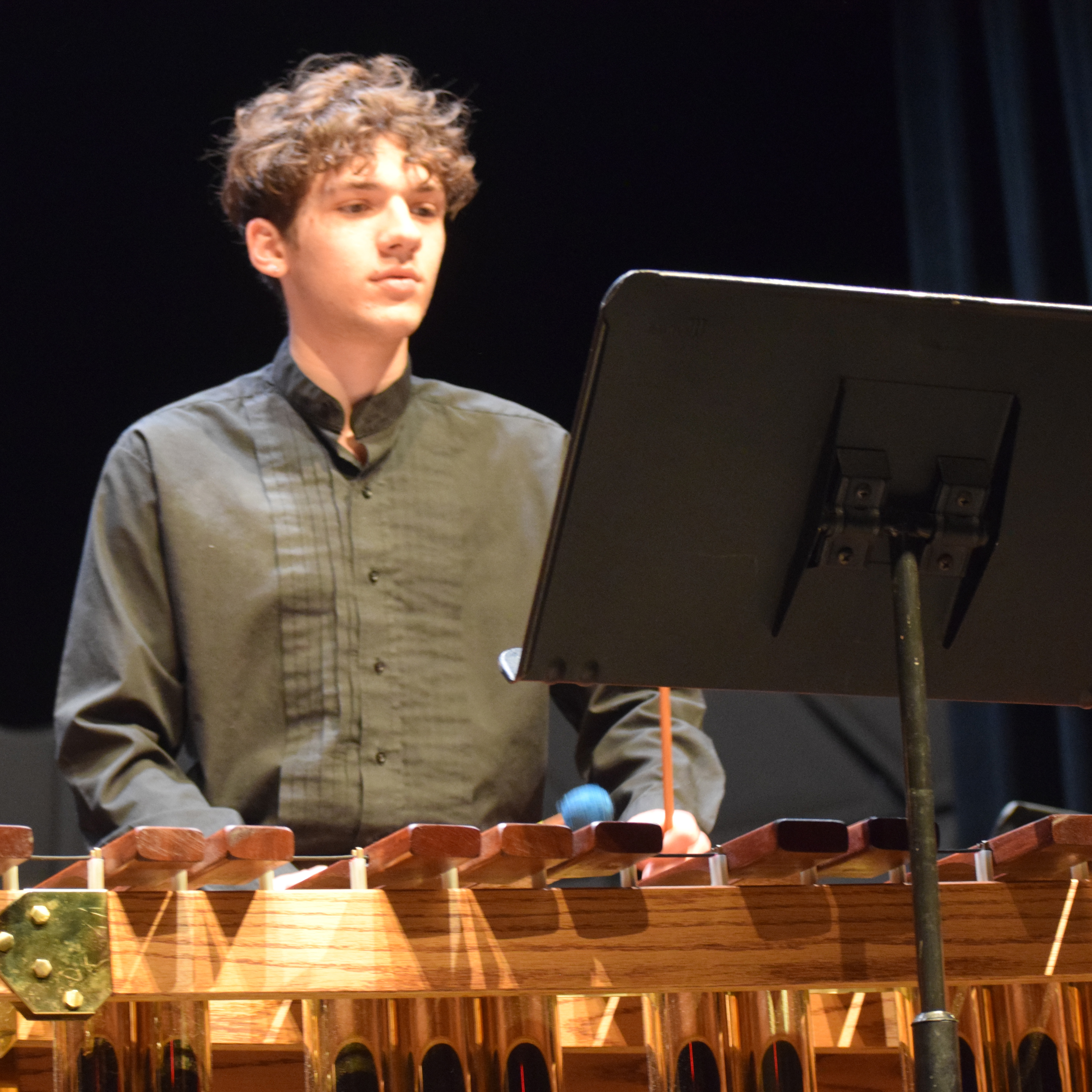 15 percussionists from six schools spent the day at SMC