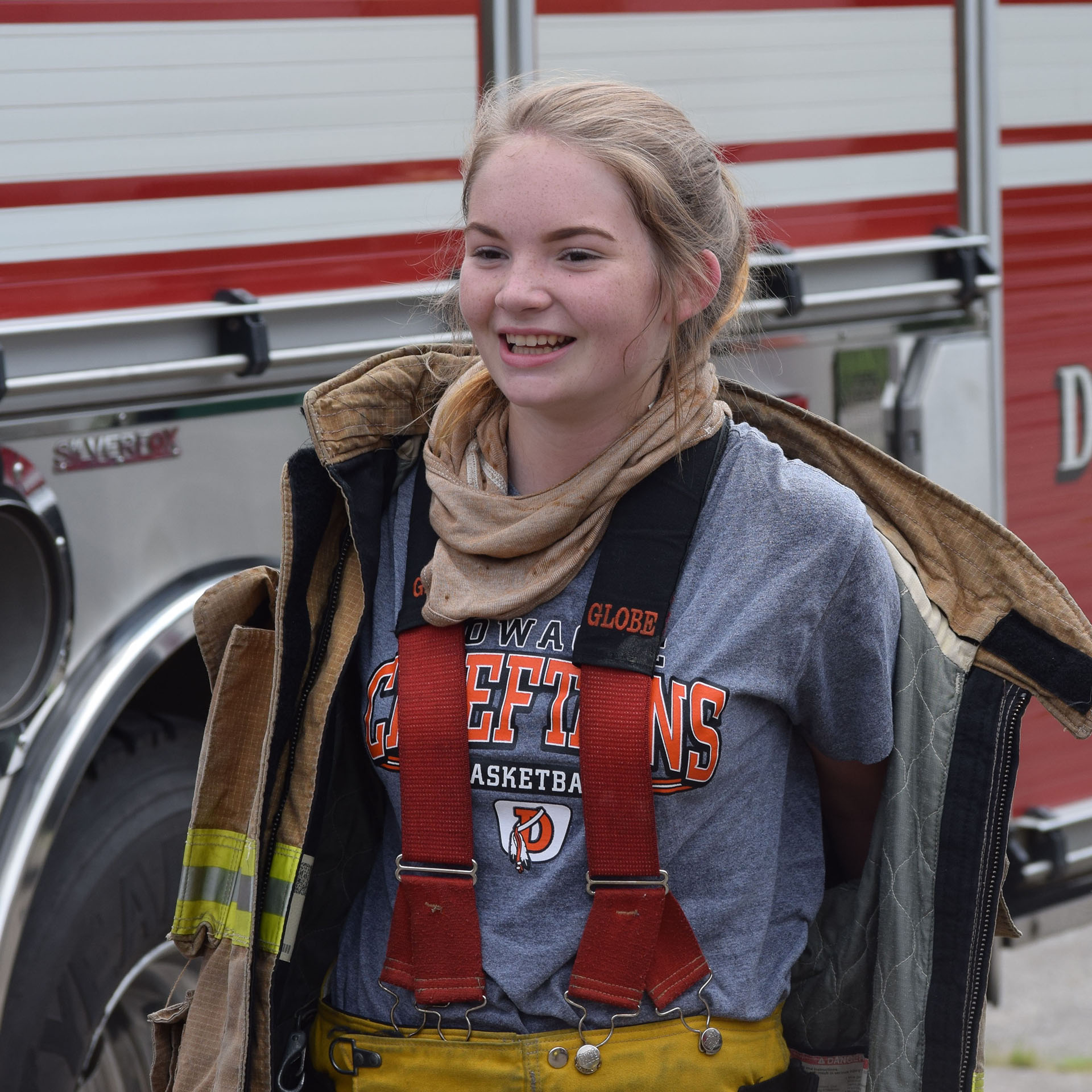 Joss at ETS Fire Academy in 2017