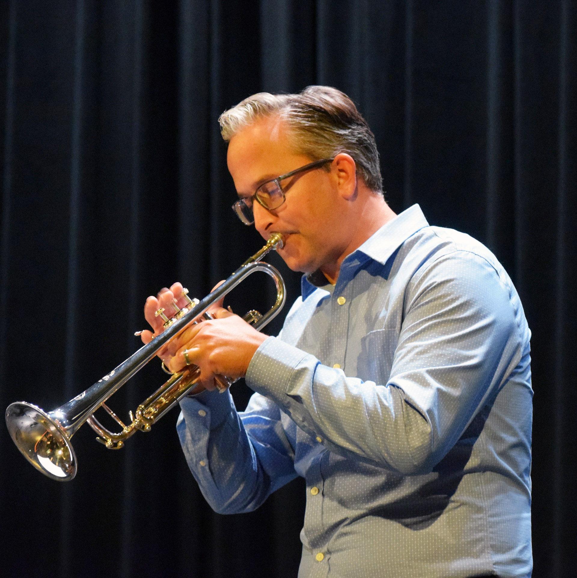 Director of Bands Mark Hollandsworth