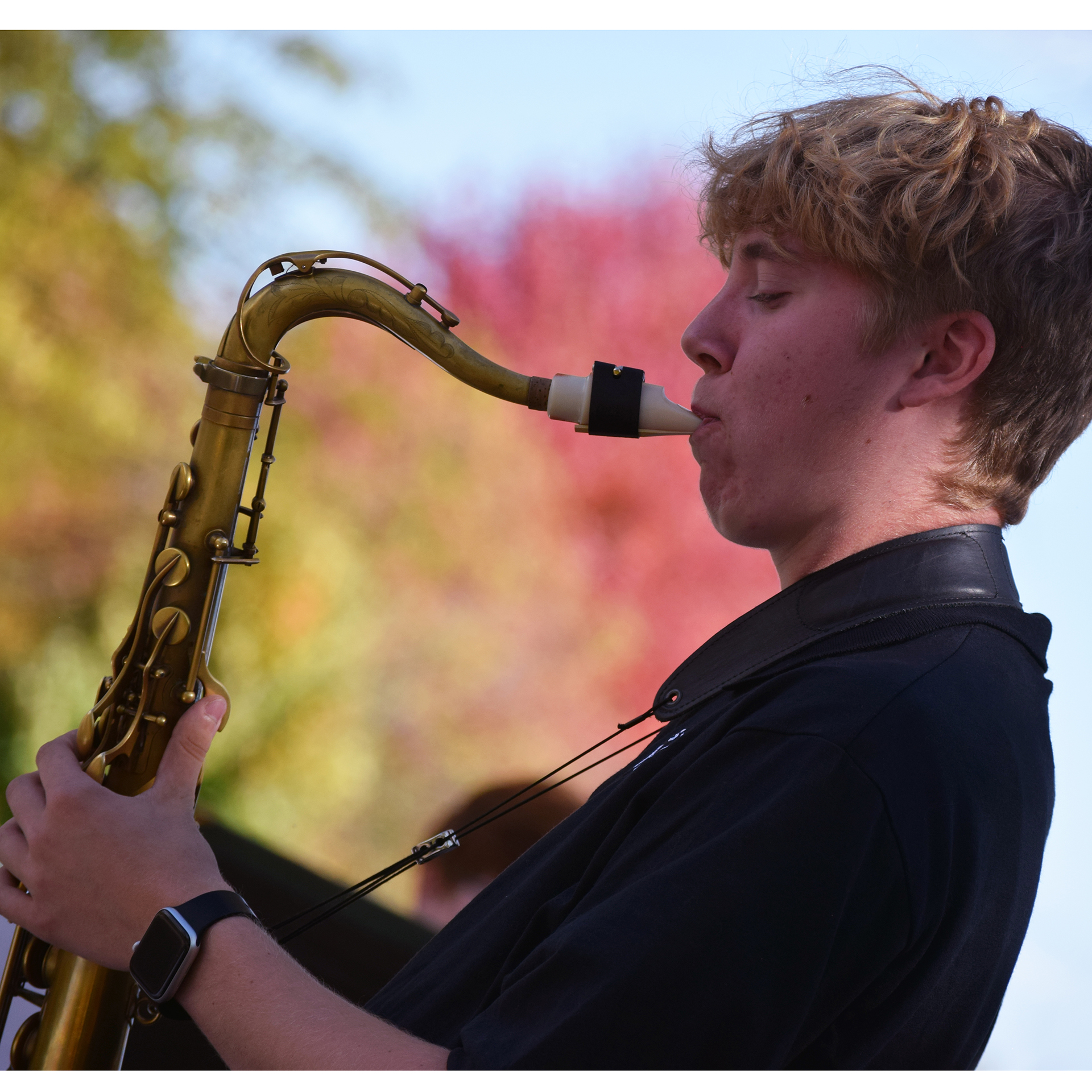 Seth Kalina at Jazz on the Lawn on Oct. 24