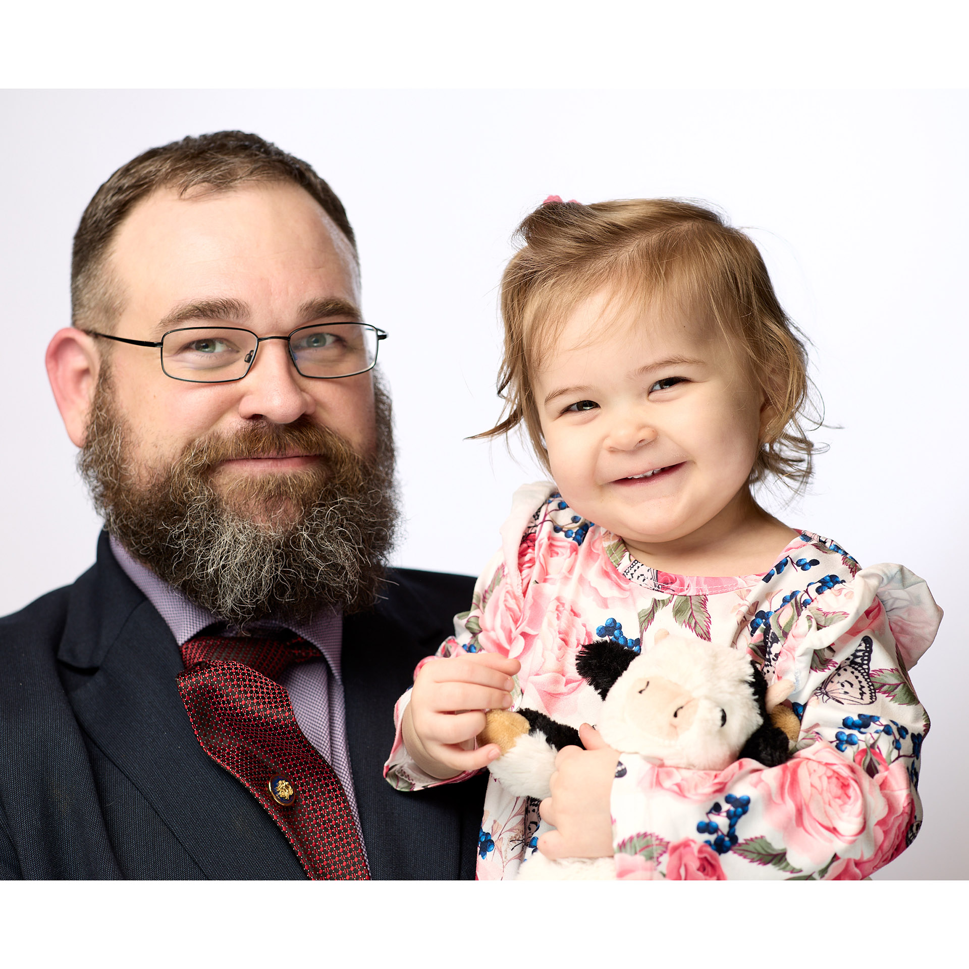 Josh with his daughter