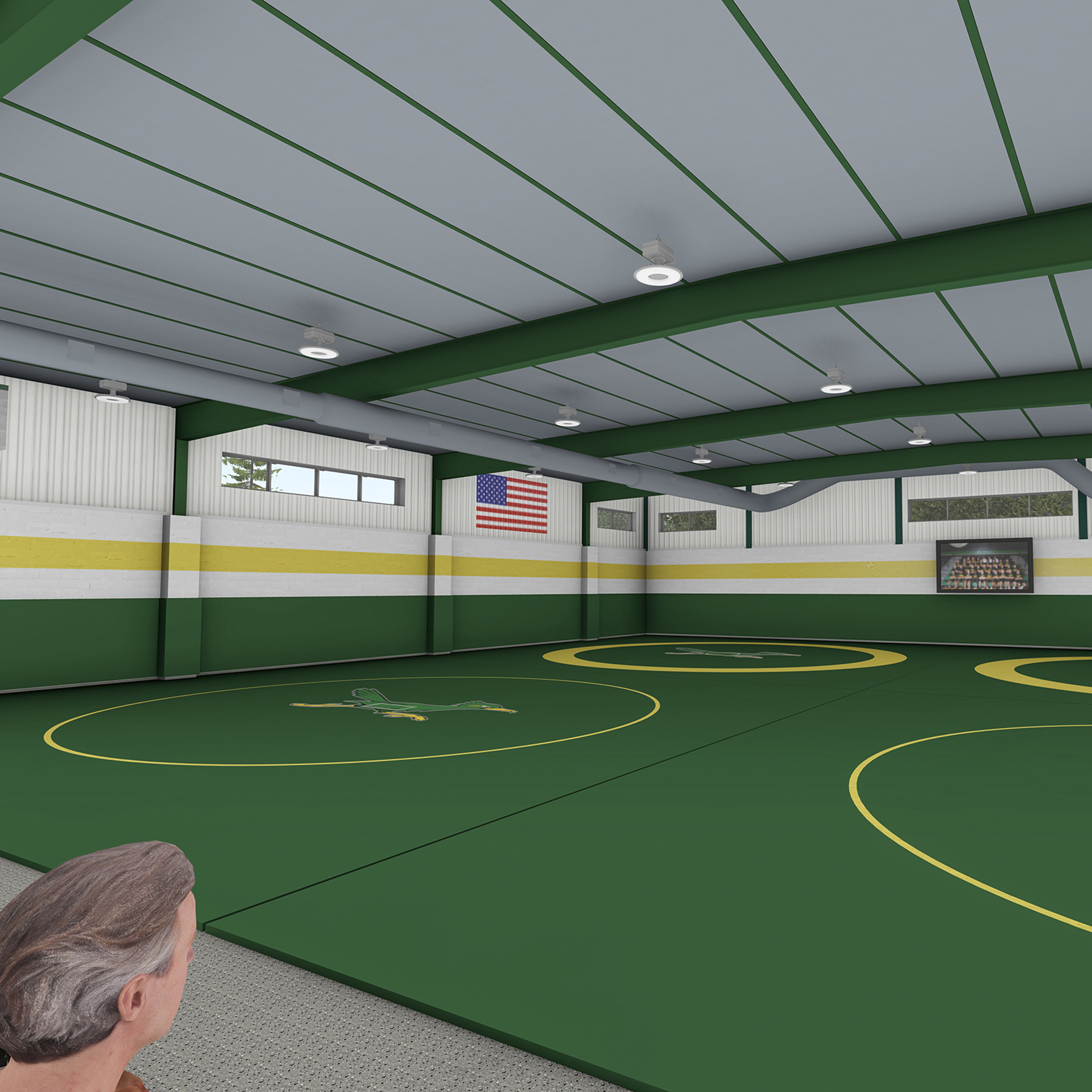 SMC's new wrestling facility nearing completion